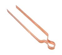 Pince en cuivre pour fumage Pince à charbon 19 cm