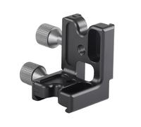 Pince en L fabriquée avec précision à 90 degrés avec deux attaches rapides et vis de 1/4" pour la compatibilité