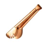 Pince en métal pour la cuisine, pince en acier inoxydable pour cuisiner, pince de cuisine, pince à toast, pince à barbecue anti-brûlure, pince de cuisine antidérapante, pince de service alimentaire