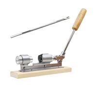 Pince en noyer | Ensemble de pinces ouvre-écrous en acier inoxydable | Outil d'éplucheur d'écrous avec manche en bois, outil multifonction pour toutes les noix