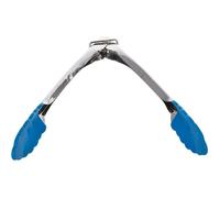 LACOR Pince en Silicone, Silicone, Bleu, 18 cm