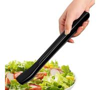 Pince en Silicone pour la Cuisine | Résistante à la Chaleur, Pince Préhension,Ustensile de Cuisine Nomade | Pour Service, Camping, Chef, Friture, Viande, Bacon, Poulet, Gâteau, BBQ, Débutant