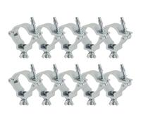 Pince en treillis, crochet de lumière scène, support robuste alliage d'aluminium for éclairage théâtre à tête mobile 7 pièces(Silver)