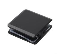 Pince en U en laiton élégante et robuste pour verre trempé, s'adapte parfaitement aux panneaux de 8 à 12 mm dans la décoration de la salle de bain (noir)