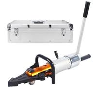 Pince épandeuse hydraulique rotative à 360° Outil de sauvetage d'urgence avec force de cisaillement 18T pour la lutte contre les incendies et les accidents de la circulation, boîte en aluminium