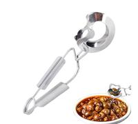 Pince esargot en acier inoxydable - Pinces à ressort en acier inoxydable | Outils de cueillette de homard | Pour amateurs de fruits de mer Pince de cuisson pour cafétéria, barbecue en plein air
