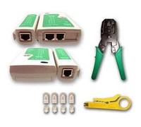 Linxor - Pince et testeur de câble réseau RJ45, RJ11 et RJ12