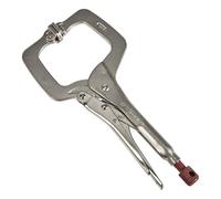 KS TOOLS 115.1074 - Pince Étau à Mâchoires Amovible - Ouverture 100 mm - L.185 mm Multicolore