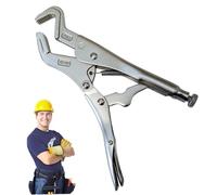 Pince étau à verrouillage de type Z, auto-serrant, robuste, réglable, à dégagement rapide, nez aiguille, multifonction pour le serrage et la torsion