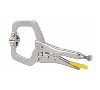 Stanley Pince-étau 0-84-816 MaxSteel – avec C-Clamp, Argent, 185 mm