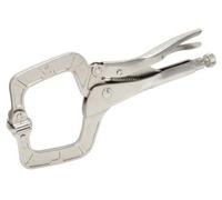 Pince étau pour soudure avec mâchoire amovible, 270 mm max