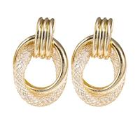 Pince Examen Perceuse Bijoux Statement Earrings For Women Earrings Perçant Nettoyeur Nettoyeur Nettoyeur Taille Kits (Gold, One Size)
