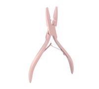Pince Extension Cheveux Pince d'application de micro-anneaux, outil trame, pince micro-perles plus proche, d'extension cheveux en acier inoxydable(E)