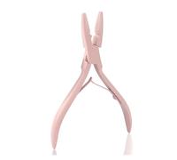 Pince extension cheveux Pince d'application de micro-anneaux, outil trame, pince micro-perles plus proche, d'extension cheveux en acier inoxydable(E)