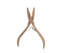 Pince Extension Cheveux Pince d'application de micro-anneaux, outil trame, pince micro-perles plus proche, d'extension cheveux en acier inoxydable(BR)