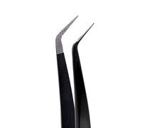 Pince extension cils - Nanotec/Acier Inoxydable Japonais qualité premium/pince volume RASTELLI (E1)