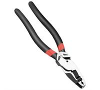 Pince extracteur de vis dénudée de 15,2 cm, outil de retrait de vis dénudées avec coupe-fil et mâchoire antidérapante, pince de monteur de ligne pour enlever rapidement les vis endommagées/rouillées