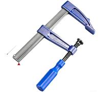 Pince F robuste pour le travail du bois, outil de fixation rapide en alliage d'acier avec coussinets en plastique, poignée ergonomique pour l'assemblage de meubles et les tâches de serrage de pierre