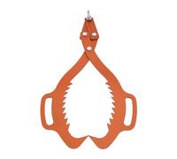 Pince forestière pour troncs d'arbres jusqu'à 630 mm, force de traction 1000 kg (orange)