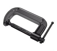 Pince G en acier moulé robuste, poignée en T pour le travail du bois avec tige filetée traitée thermiquement, outil de serrage noir pour le travail des métaux (B)