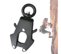 Pince grenouille pour laisse de petit chien - Mousqueton à libération rapide - Boucle de chaîne pour chien - Pivote à 360 degrés - Pour attacher un collier d'animal de compagnie et la randonnée (15 mm