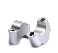 Pince guidon hauteur Pour Africa For Twin Pour CRF1000L Pour CRF1100L Pour Africa Pour Twin Guidon Riser Bar Mount Poignée Clamp Moto Rehausse Guidon(A-Just Height silver)