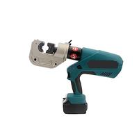 Pince hydraulique électrique rechargeable, coupe-câble, EM120C, outil de sertissage Poignée confortable(Rot)