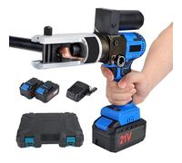 Pince hydraulique électrique, rechargeable, haute force, tête en alliage, kit multi-filières, pour sertir les fils dans les applications industrielles