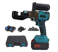 Pince hydraulique électrique, rechargeable, haute force, tête en alliage, kit multi-filières, pour sertir les fils dans les applications industrielles