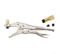 Pince hydraulique manuelle réglable CT-308 conçue pour une récupération rapide et une perforation de ligne de gaz de précision avec aiguille remplaçable et tampon en caoutchouc (CT-308)