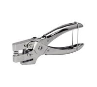 Rapid Pince à œillets RP05 – 100 œillets Ø4 mm inclus – Usage professionnel et bricolage – Gris