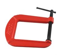 Pince industrielle de type G conçue pour le travail du bois, construction robuste, ouverture de mâchoire de 110 mm, profondeur de gorge de 305 mm (a)