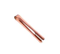 Pince Inox Cuisine Lot de 2 ou 4 mini pinces à glace en acier inoxydable doré, sucre, glaçons, accessoires cuisine, pince service métal for barbecue, 14,5 cm pour cuisine(Rose Gold,4Pieces)