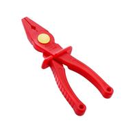Pince isolée | Pince à bec long isolée tout usage 1000 V, pince électrique antimagnétique très résistante, pince à long bec pour vissage d'instrument, sertissage