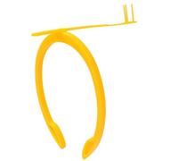 Pince Jaune en Plastique D'insémination Artificielle pour Bocal pour Truie | Support Souple, Usage Simple, Maintien Sûr Longue Durée, pour Élevage Porcin et Paquet de Fertilisation