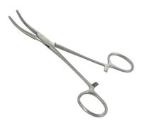 Pince Kelly courbe sans griffe - courbe sans griffe long. 14 cm