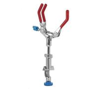 Pince Laboratoire à Condensateur Trois Doigts 360 °, Pince à Agrafe Réglable Extension Fourche, Support Laboratoire
