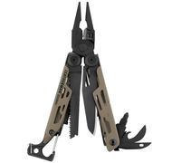 Pince Leatherman Signal Coyote - LEATHERMAN - Multifonction - Allume-feu - Marteau - Sifflet d'urgence