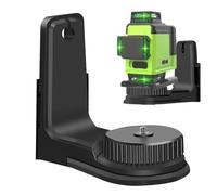 Pince magnétique en forme de L - Base d'adaptateur de pivotement à trois degrés, adaptateur de nivellement pour plafond | Base de fil 1/4" Support mural Support de trépied pivotant Fixation Clip