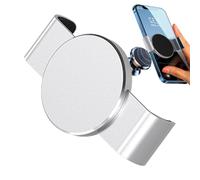 Pince magnétique en métal pour téléphone - Support magnétique réglable avec poignée solide - Clip de montage - Support sûr pour smartphone, trépied de voiture de bureau ou tournage, annexe