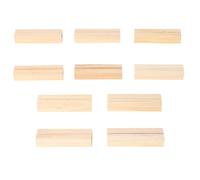 Pince-Mémo En Bois Durable Pour Mémos Et Cartes De Visite - Base Robuste, Légère, Polyvalente, Excellente Idée Cadeau