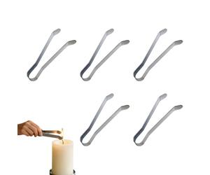 Pince métallique pour briquets, outil en acier de longue durée avec résistance à la chaleur - Pinces pour éteindre la flamme de bougie | Pour amis, famille, hommes cuisine