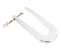 Pince Métallique pour Poutre de Violoncelle, Réglage Précis pour | Petit Format Portable, Métal Argenté, Adaptée aux Grandes Violons L’alto, Réparation D’instruments