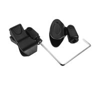Pince Micro Réglable pour Saxophone, Support Sécurisé Noir en Métal | Installation Facile, Design Ajustable, Maintien Ferme, pour Saxophones Alto et Ténor, Qualité Sonore Claire