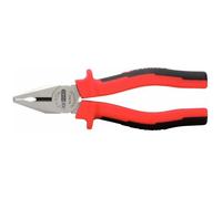 Pince mixte ERGOTORQUE KS TOOLS 200 mm - Acier spécial et chrome mat - Rouge