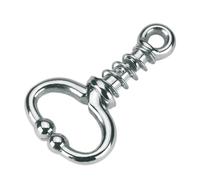 Pince mouchette à naseau avec ressort spirale Kerbl Argenté 11 cm