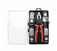 Pince multi-outils 5 en 1 - Tête interchangeable - Pince à dénuder - Ciseaux à sertir pour électricien
