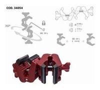 Piher Pince Multiclamp double fixe Saillie 18-48 mm - 34054