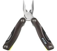 Pince multifonction 14-en-1 - RYOBI - Pince, ciseaux, décapsuleurs, couteau, tournevis, pince, poinçon, scie, lime, lames -