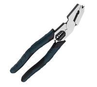 Pince multifonction industrielle 9 en 1, coupe-fil robuste, outil professionnel pour bricolage à domicile, facile à utiliser, lot de 1 pièce